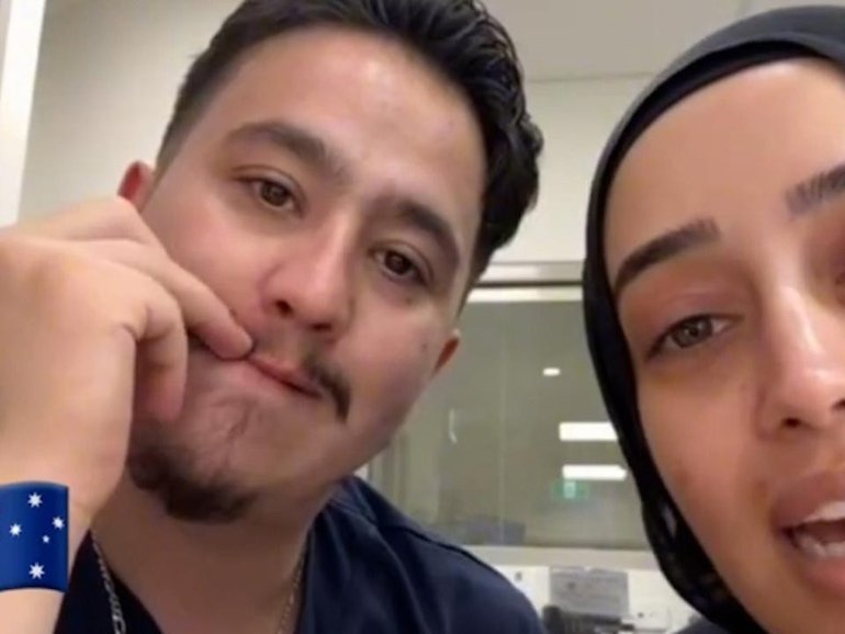 Sarah Abu Lebdeh and Ahmad Rashad Nadir made global headlines when they were recorded allegedly threatening violence against Israeli patients. NewsWire