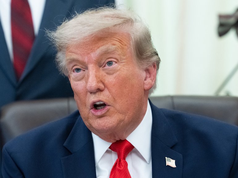 Donald Trump said the agreement envisioned Hamas disarming in stages, with the Israeli military pulling out of the territory gradually and being replaced by an international stabilisation force.