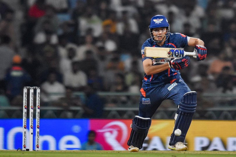 Lucknow Super Giants' Arshin Kulkarni.