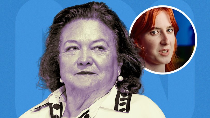 Gina Rinehart is suing the ABC over a Race Around The World episode where a contestant made a satirical video fantasising about committing an act of sexualised violence on the billionaire mining magnate.