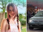 A huge number of mourners have gathered to farewell Layla Jeffery.