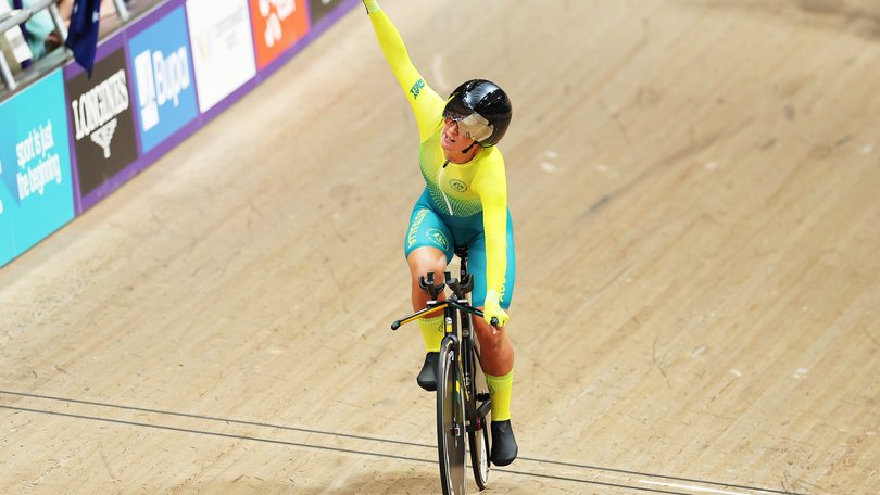 Felicity Wilson-Haffenden has been disqualified from her bronze medal race for a clothing breach.