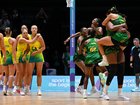 The Diamonds were been beaten 46-45 by Jamaica.