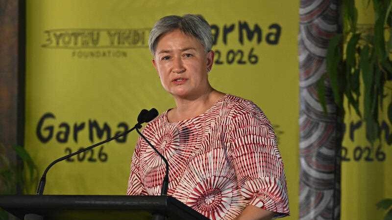 Penny Wong attends the Garma Festival.