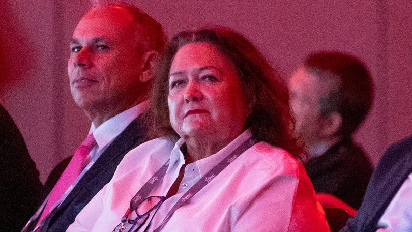 Gina Rinehart has threatened the ABC with legal action over a film shown on Race Around the World. (Russell Freeman/AAP PHOTOS)