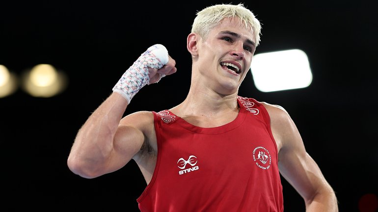 Jye Dixon claimed gold in the boxing.