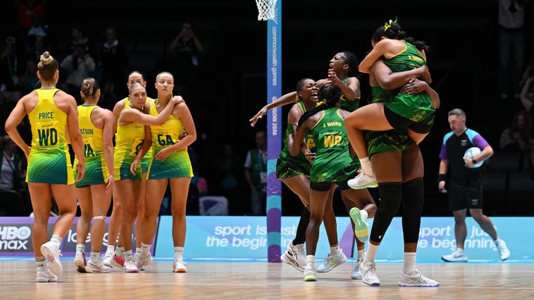 The Diamonds were been beaten 46-45 by Jamaica.