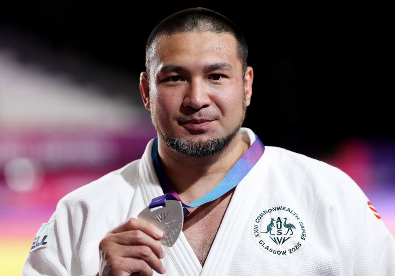 Silver medalist Kayhan Ozcicek-Takagi.