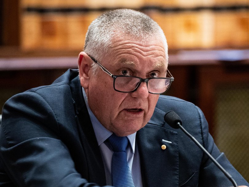 Broadcaster Ray Hadley passed on an allegation about Mr Jones to a journalist. Picture: NewsWire / Christian Gilles