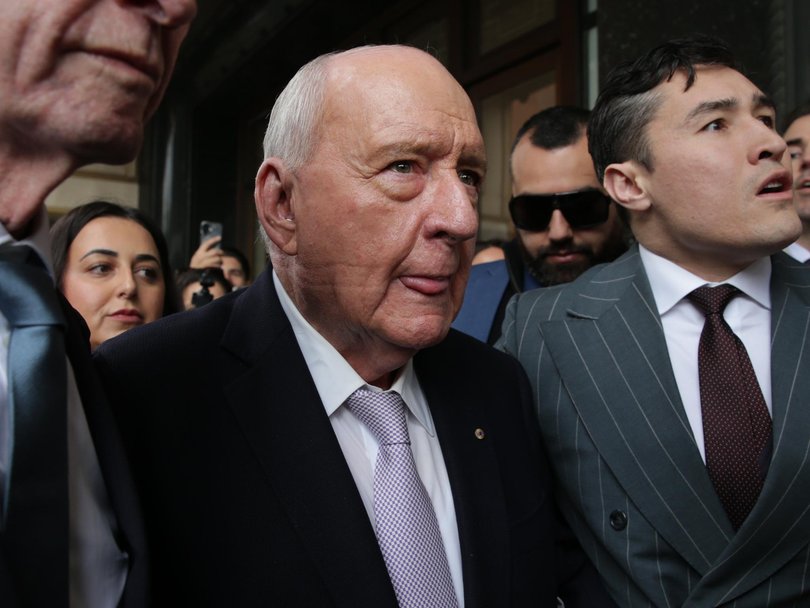 Alan Jones is facing 20 charges. Picture: Christian Gilles / NewsWire