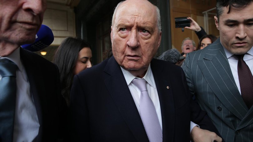 Veteran broadcaster Alan Jones gave an alleged victim a ‘smothering kiss’, a court heard. Christian Gilles / NewsWire