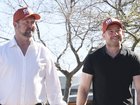 One Nation Senator Tyron Whitten and candidate for Secret Harbour Luke Herdegen.