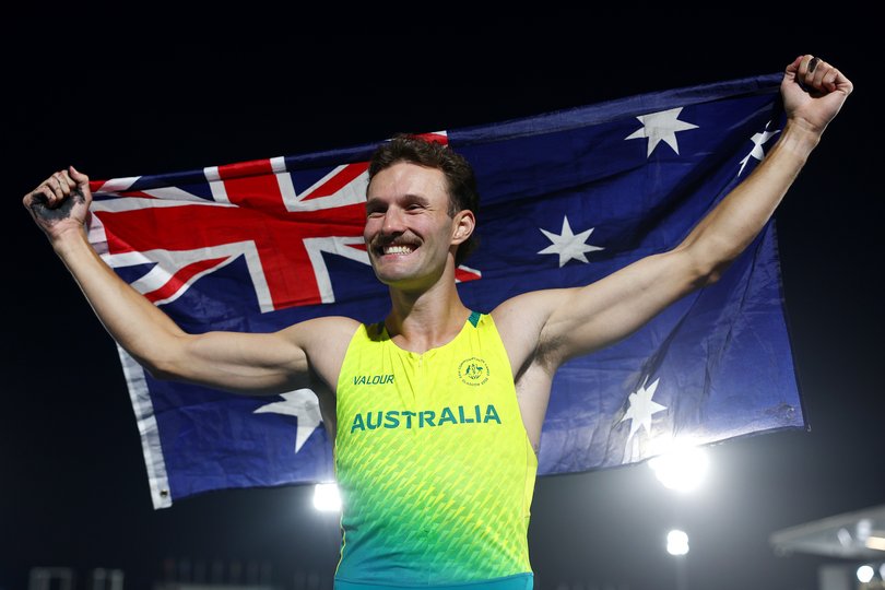 Gold medallist Kurtis Marschall.