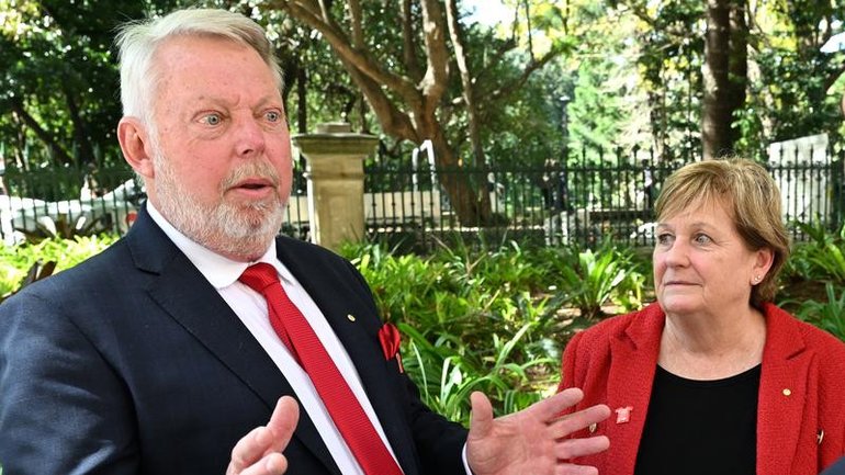Bruce and Denise Morcombe believe a sex offender register will help keep Tasmanian children safer. 