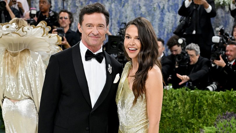 Hugh Jackman and Sutton Foster at the 2026 Met Gala.