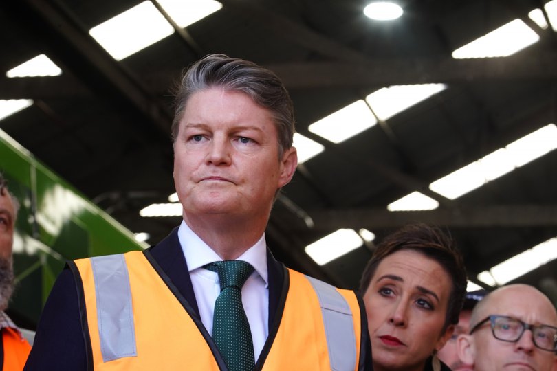 Ben Carroll refused to say whether Labor would permanently run with a reduced cabinet, should the party win the November state election. 