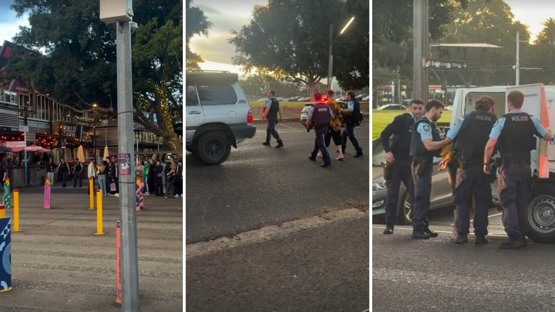 A police operation is underway at Moore Park with people seen running and screaming near the stadium.