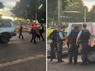 A police operation is underway at Moore Park with people seen running and screaming near the stadium.
