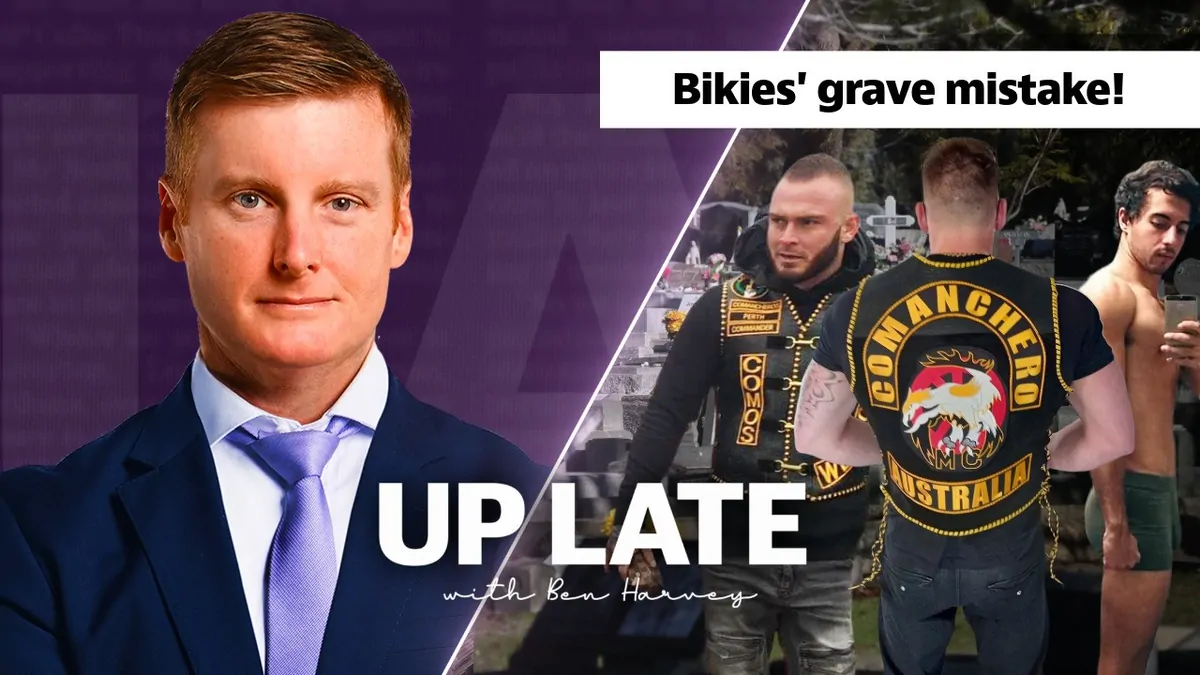 Up Late: Macabre case of bikies burying drug money in graveyard Up Late: Macabre case of bikies burying drug money in graveyard