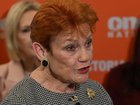 Pauline Hanson has revealed the one condition that will need to be met for her to lift a ban she imposed on the ABC and The Guardian at an event announcing the party’s Victorian candidates.