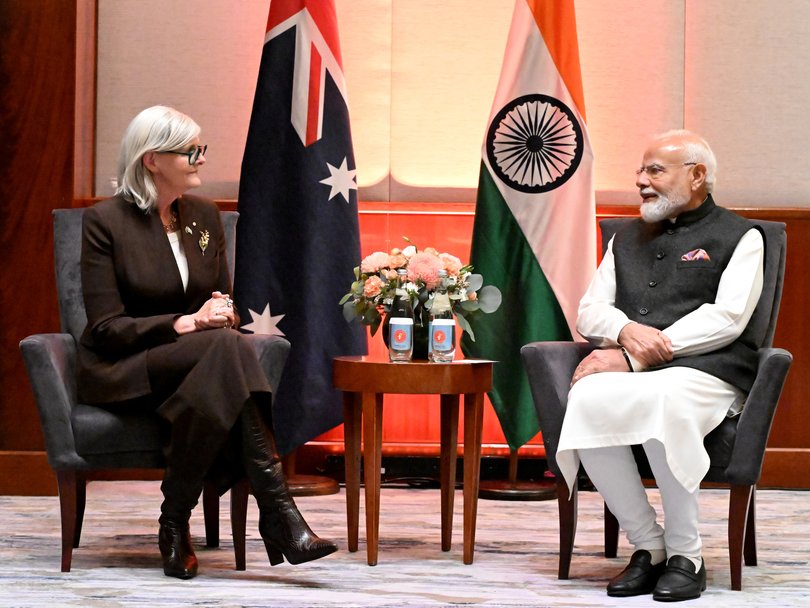 Governor-General Sam Mostyn  meets with Indian Prime Minister Narendra Modi.