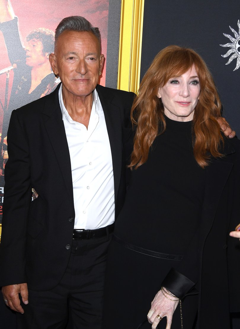 Bruce Springsteen and Patti Scialfa at the 2025 AFI Fest.
