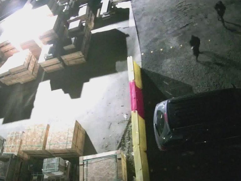 The suspects broke into arms manufacturer Lovitt Technologies at 3.55am AEST on Saturday to vandalise the business and set several cars alight.