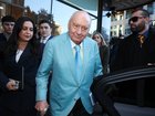 Former radio broadcaster Alan Jones departs Downing Centre Local Court in Sydney on day three of the trial. 