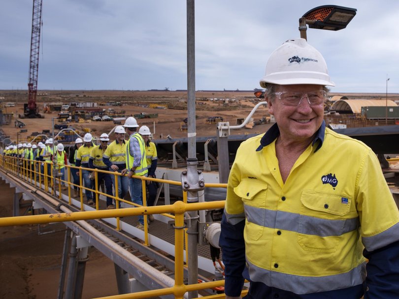 Andrew Forrest and Fortescue were forced last month to record a $1.1bn pre-tax impairment on the Iron Bridge project.