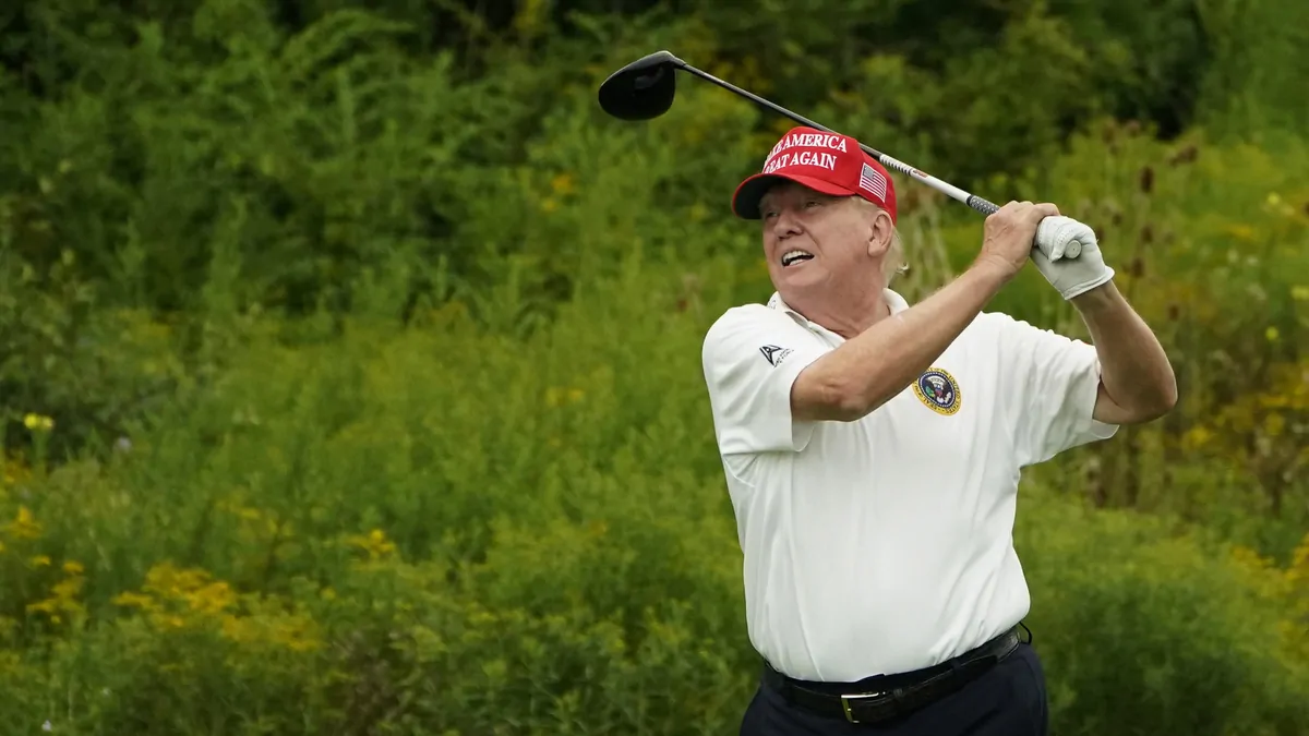 Trump National Golf Club, California: Armed man arrested days before US President to visit