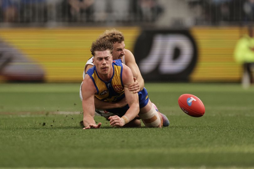 Harley Reid had a bruising day.