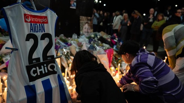 Aidan Becker was stabbed to death while trying to protect a schoolboy at a train station. 