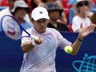 Alex de Minaur has done just enough in an all-Australian second-round clash in Montreal. (EPA PHOTO)