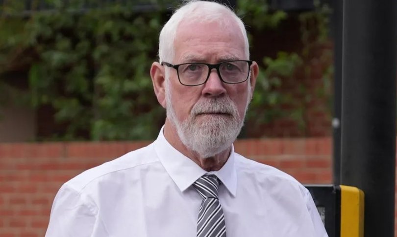 Retired builder Gerry Duffy admitted climbing into his neighbour’s backyard and sabotaging the pond.