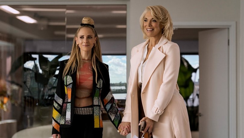 Juno Temple and Hannah Waddingham in the fourth season of Ted Lasso.