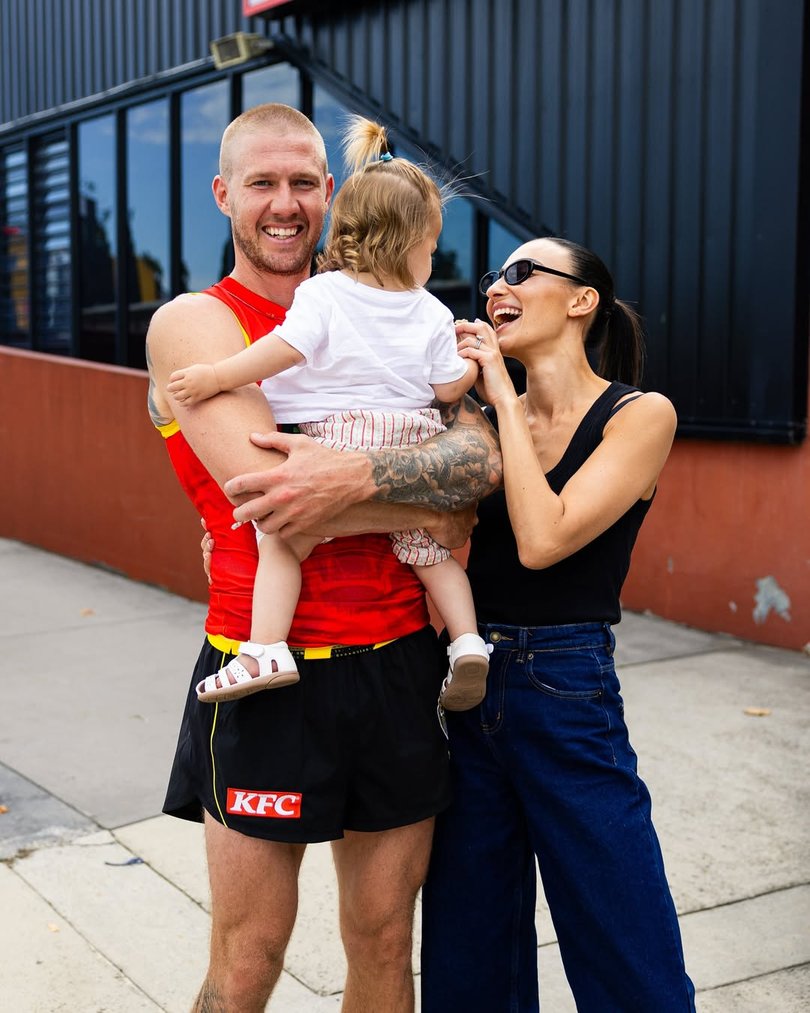 The Broads at a Richmond training session.