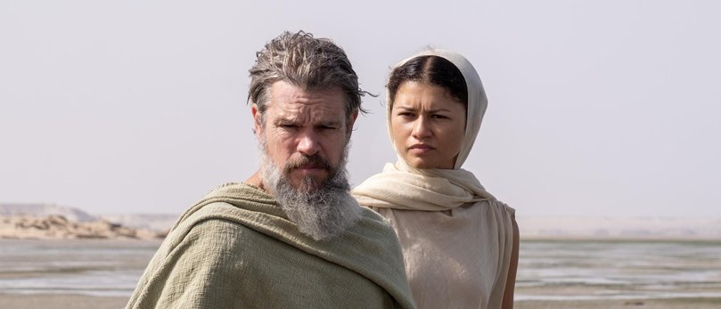 Matt Damon plays Odysseus and Zendaya is Athena in The Odyssey, written, produced, and directed by Christopher Nolan.