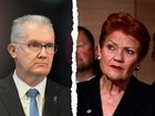 Pauline Hanson has seized on Tony Burke’s delayed immigration speech, accusing Labor of bowing to internal pressure as she vows to crack down on migration.