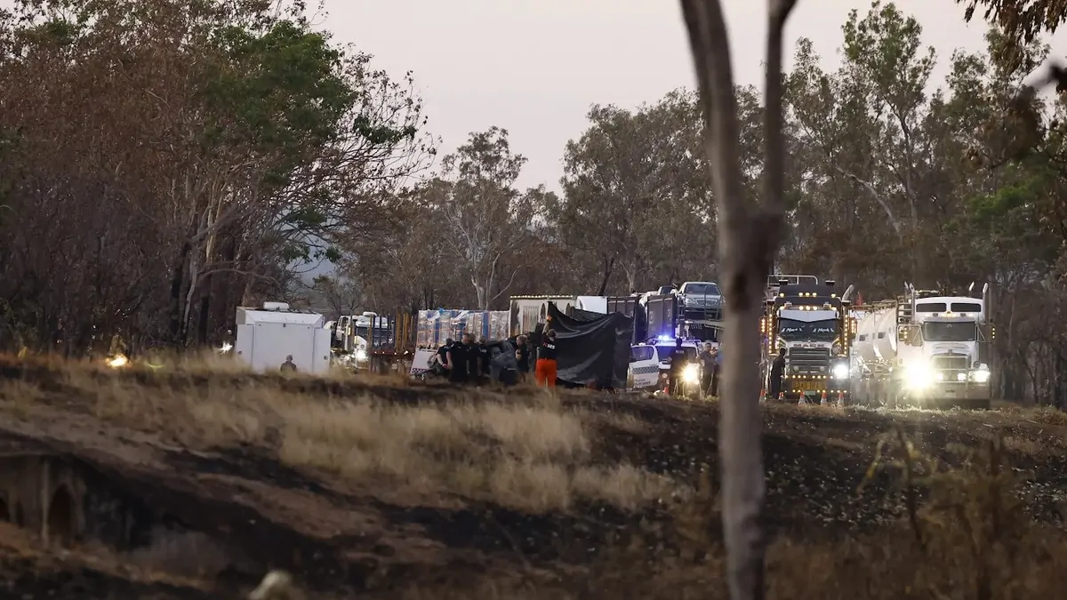 Northern Territory: Head-on highway crash on Stuart Highway kills five
