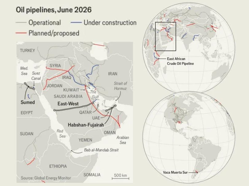 The pipelines in place, plus what’s the come.