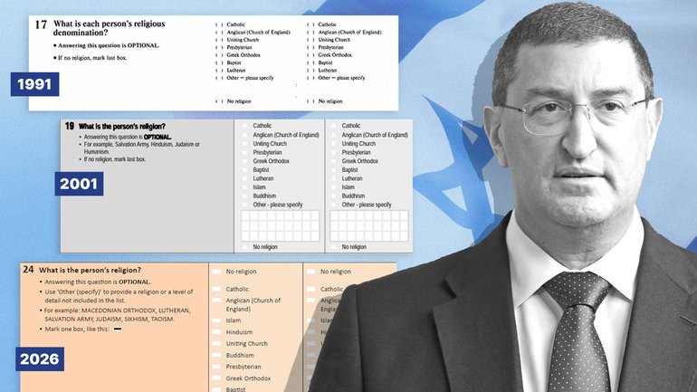 Julian Leeser says the Census should include a box option for Judaism.