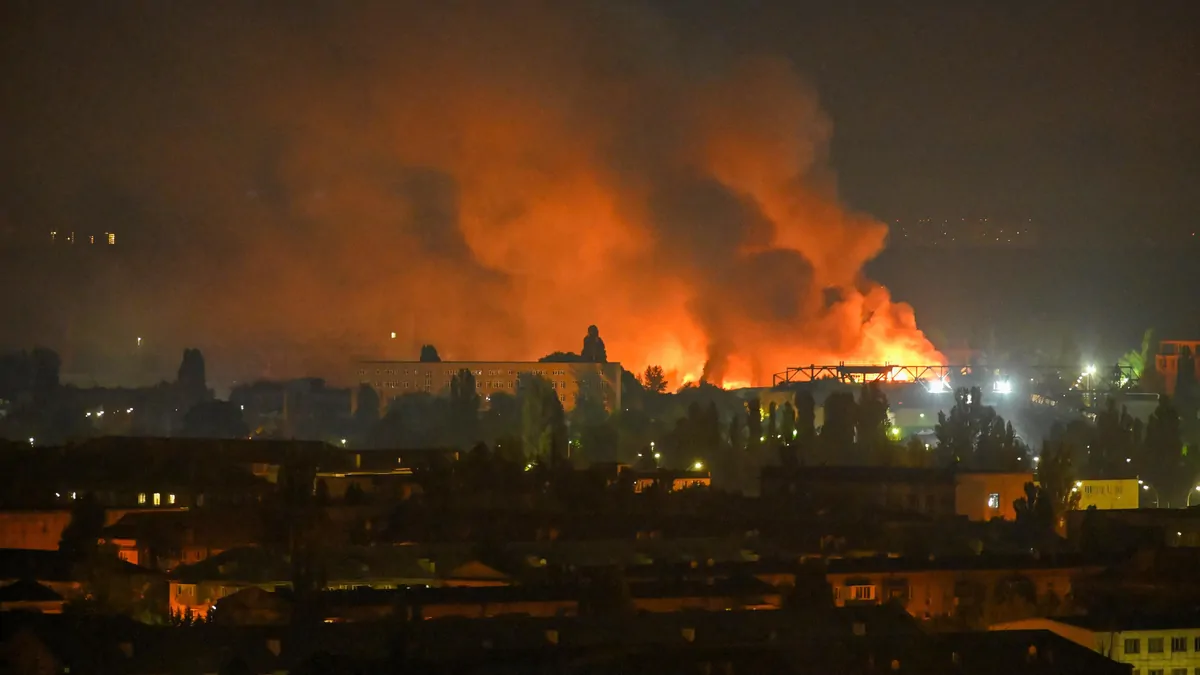 THE WASHINGTON POST: Russian barrage hits Ukraine as Zelensky blames partners for ‘horrific casualties’