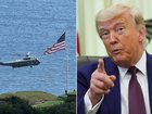 Mid-air scare involving Trump's Marine One.