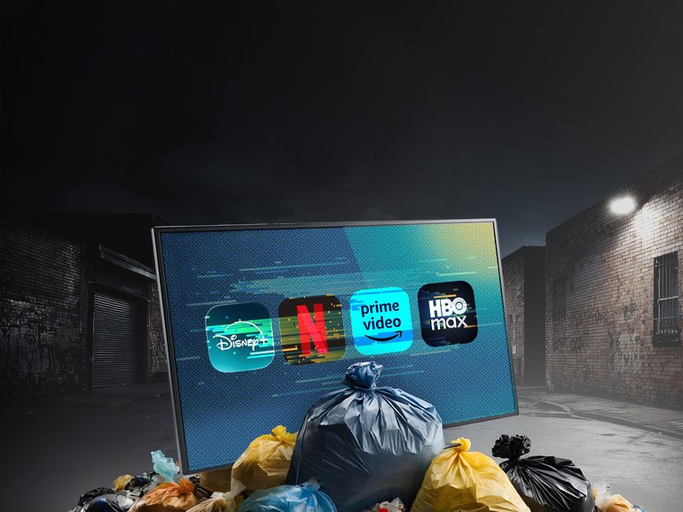 Streaming services are becoming less and less premium.