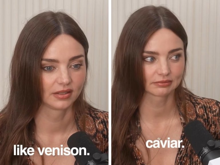 Miranda Kerr has faced backlash online for her strict dietary habits.