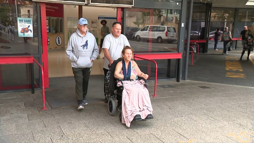 Julianne Stoakes was flown to Royal Perth Hospital and was discharged on Wednesday.