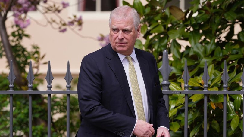 Andrew Mountbatten-Windsor alleged a man wearing a balaclava confronted him. (AP PHOTO)