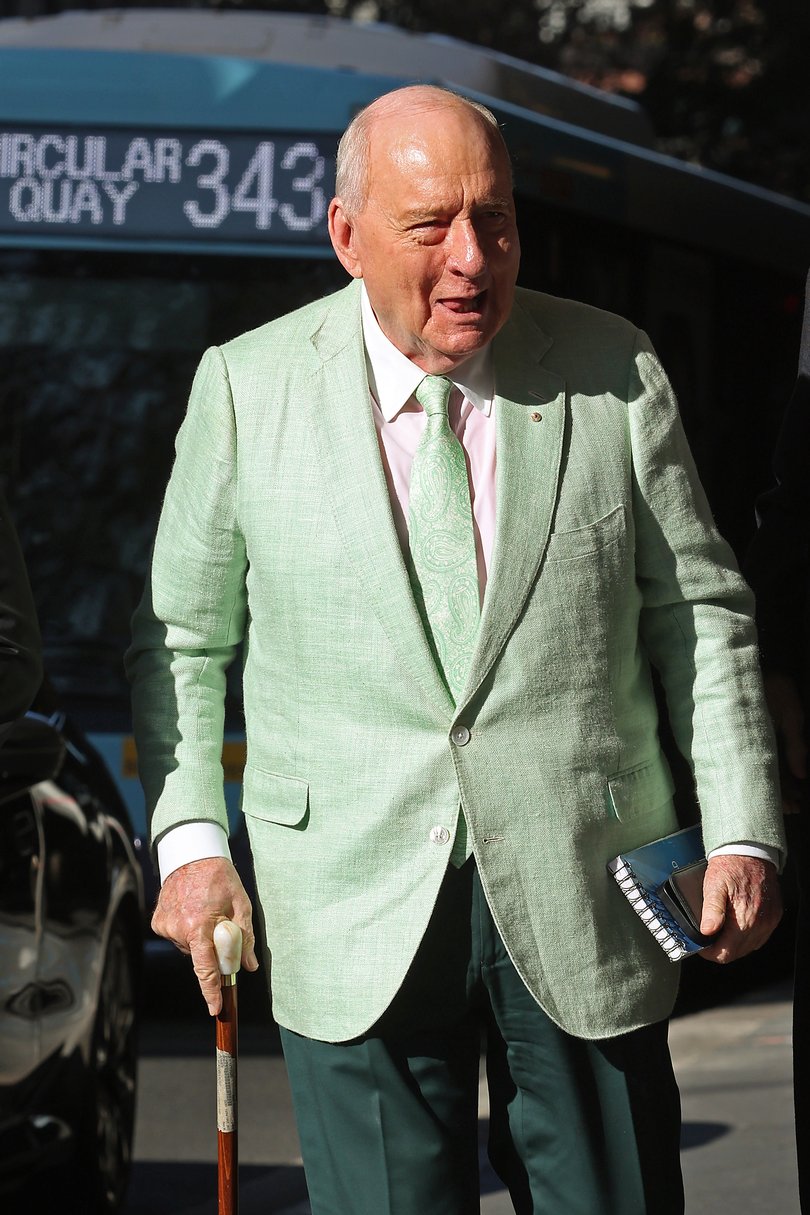 Alan Jones is facing trial on indecent treatment and sexual assault charges in Sydney.