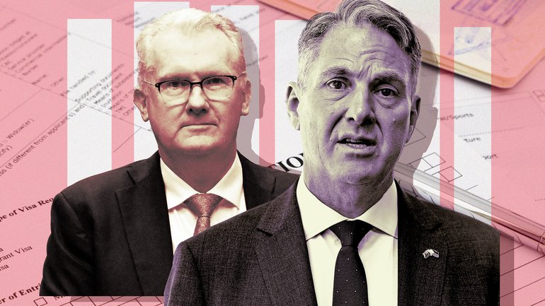 Tony Burke and Richard Marles.