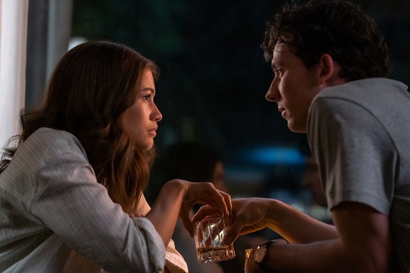 Zendaya and Josh O'Connor in Challengers. Pictures: Niko Tavernise